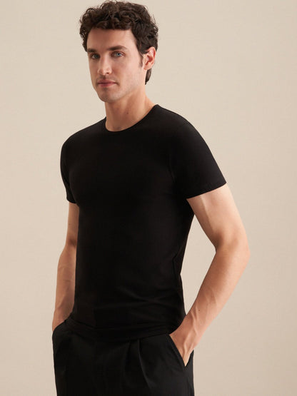 Seidensticker Business Hemd Herren Slim Fit Baumwolle