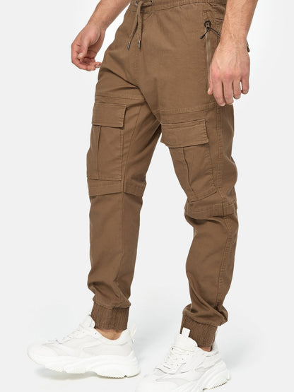 Indicode Cargohose Herren Baumwolle