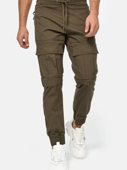 Indicode Cargohose Herren Baumwolle