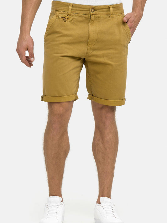 Indicode Chino Shorts Herren Baumwolle