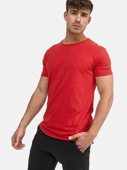 Indicode T-Shirt Herren Baumwolle