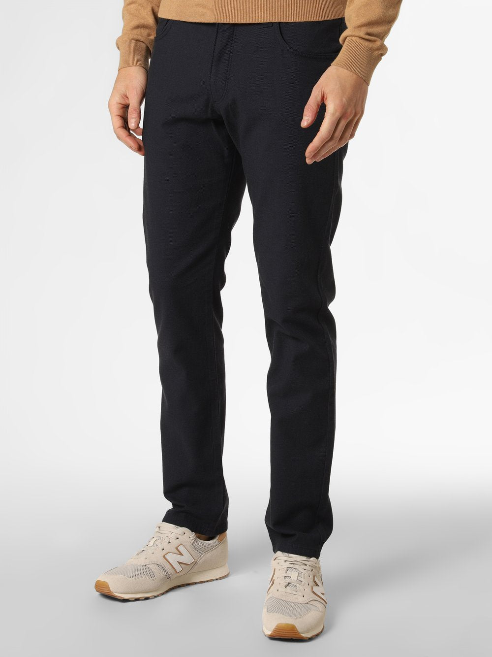 Bugatti Hose Herren Baumwolle strukturiert