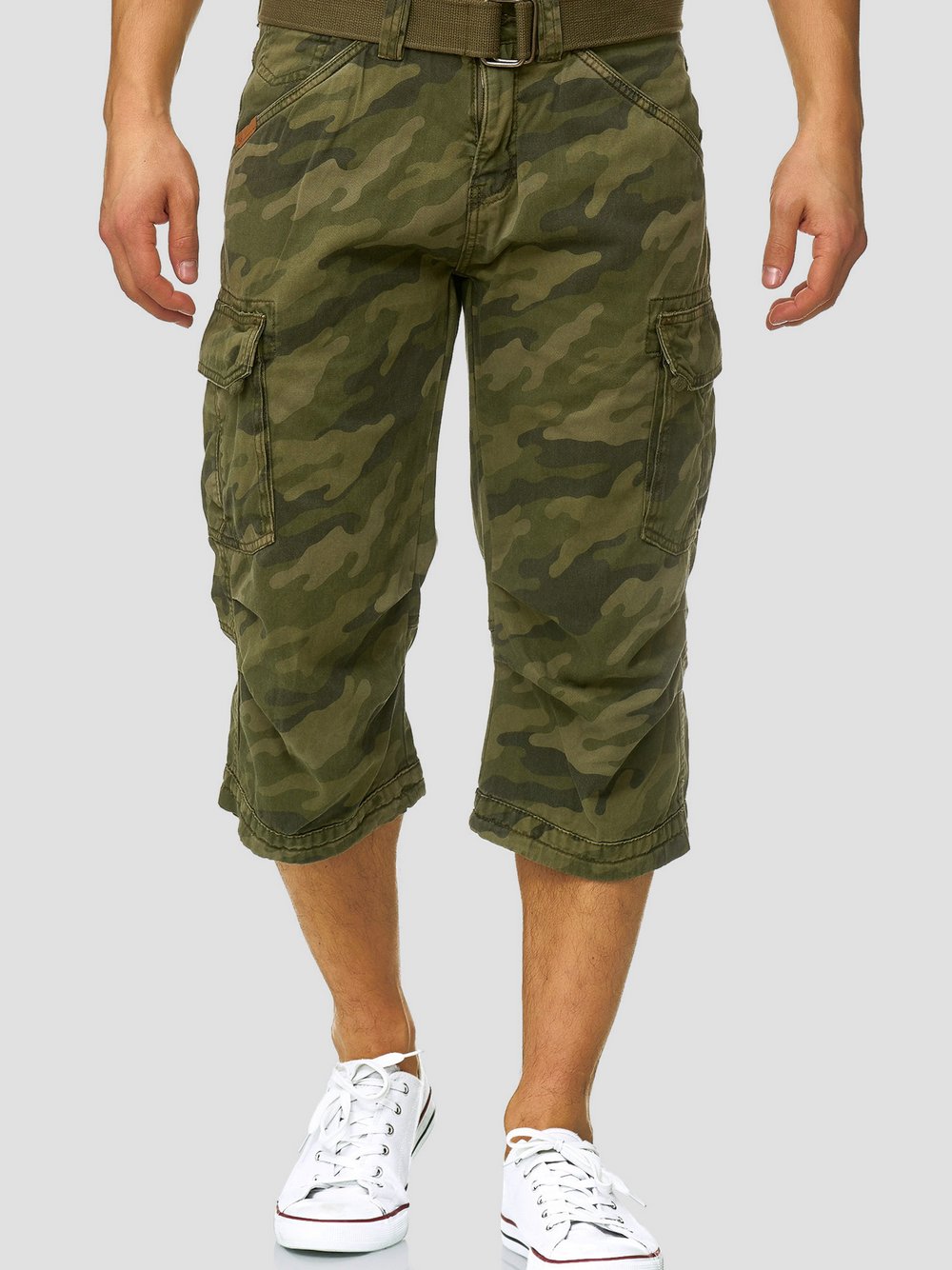 Indicode Shorts Cargo Herren Baumwolle