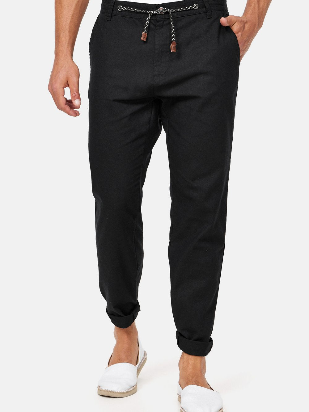 Indicode Leinenhose Herren