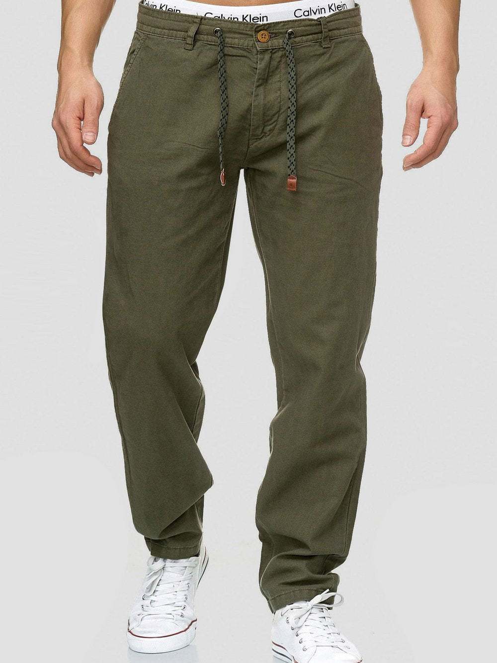 Indicode Leinenhose Herren