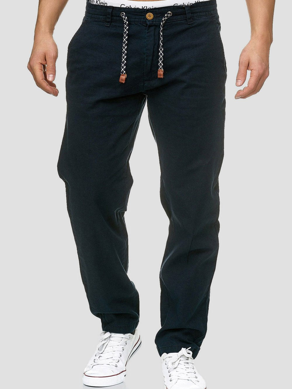 Indicode Leinenhose Herren