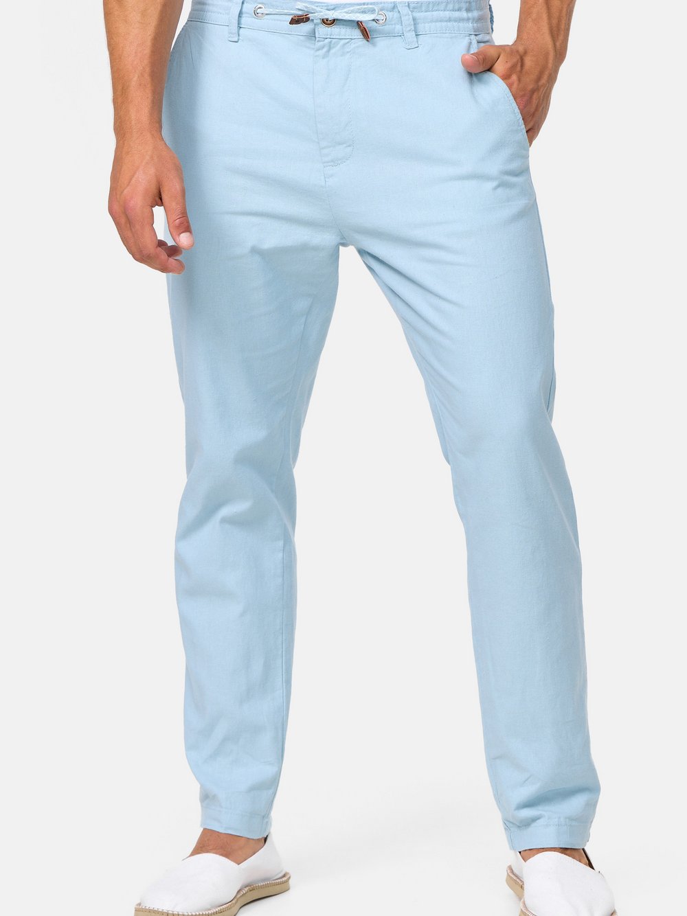 Indicode Leinenhose Herren
