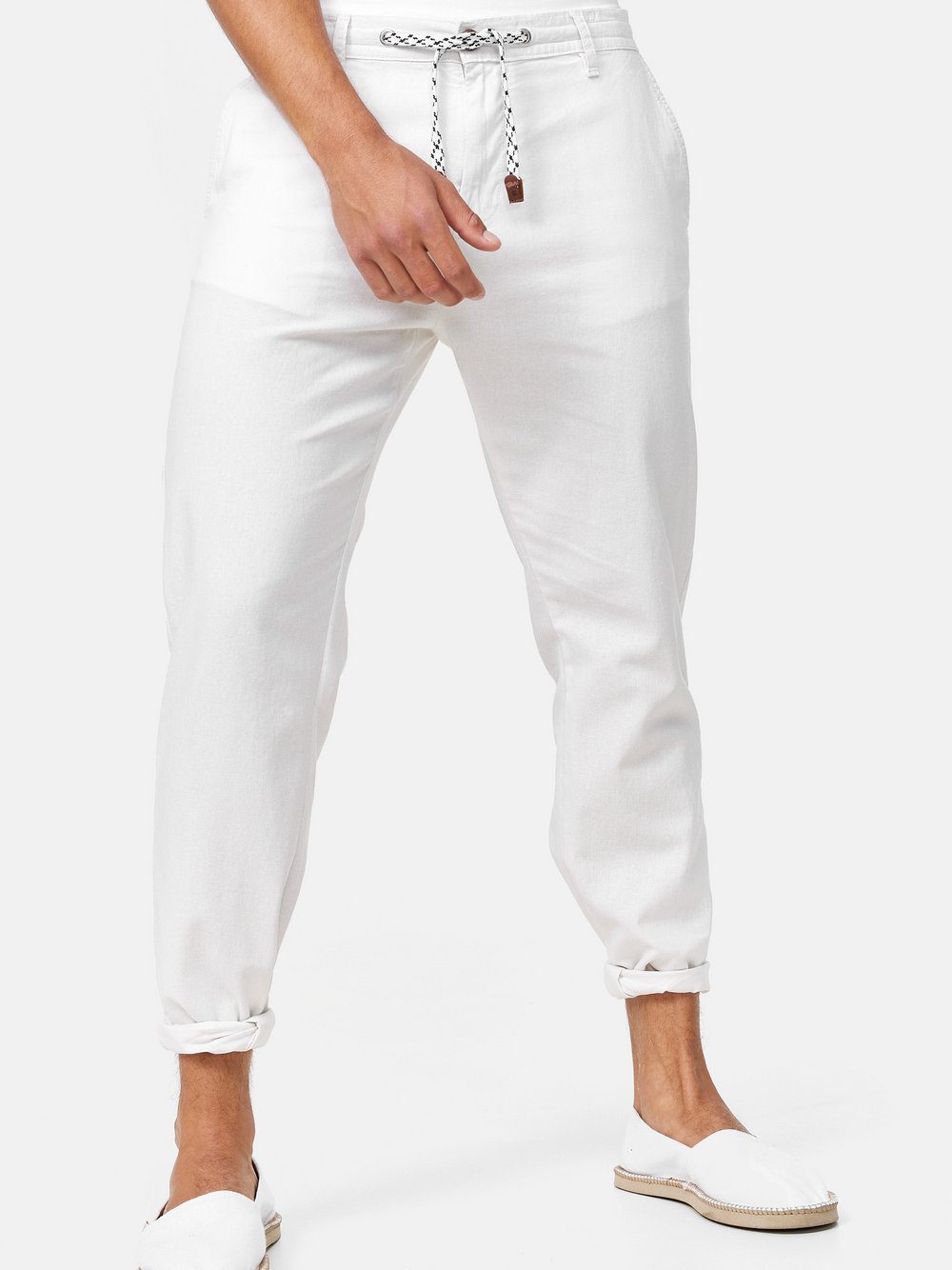Indicode Leinenhose Herren