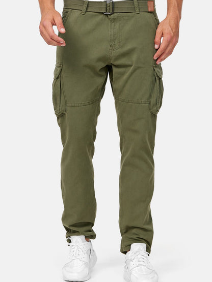 Indicode Cargohose Herren Baumwolle