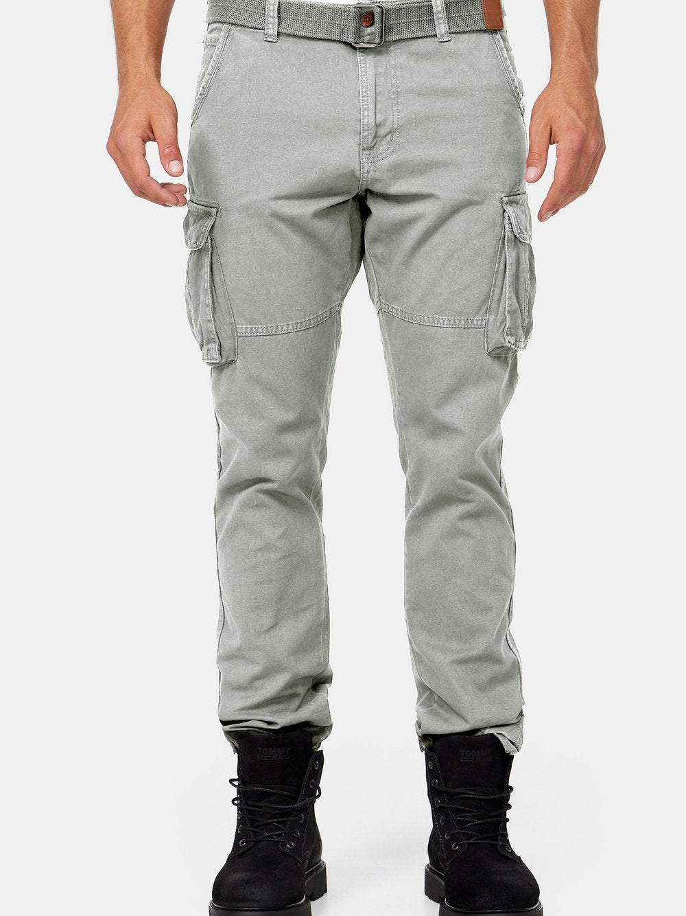 Indicode Cargohose Herren Baumwolle