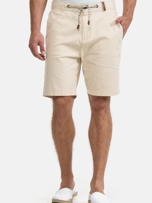 Indicode Shorts Leinen Herren