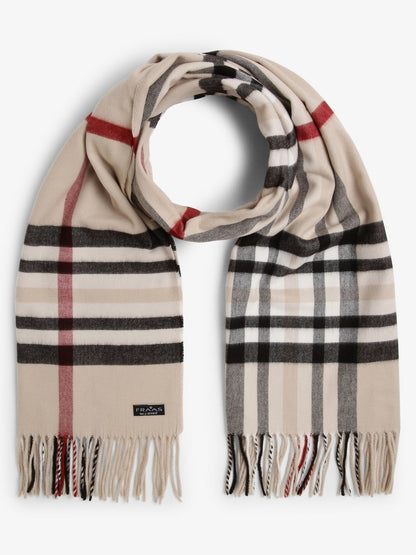 Fraas Schal Damen kariert