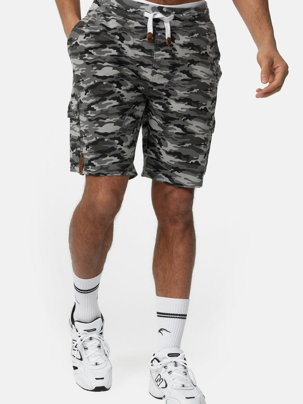 Indicode Shorts Sweat Herren Baumwolle