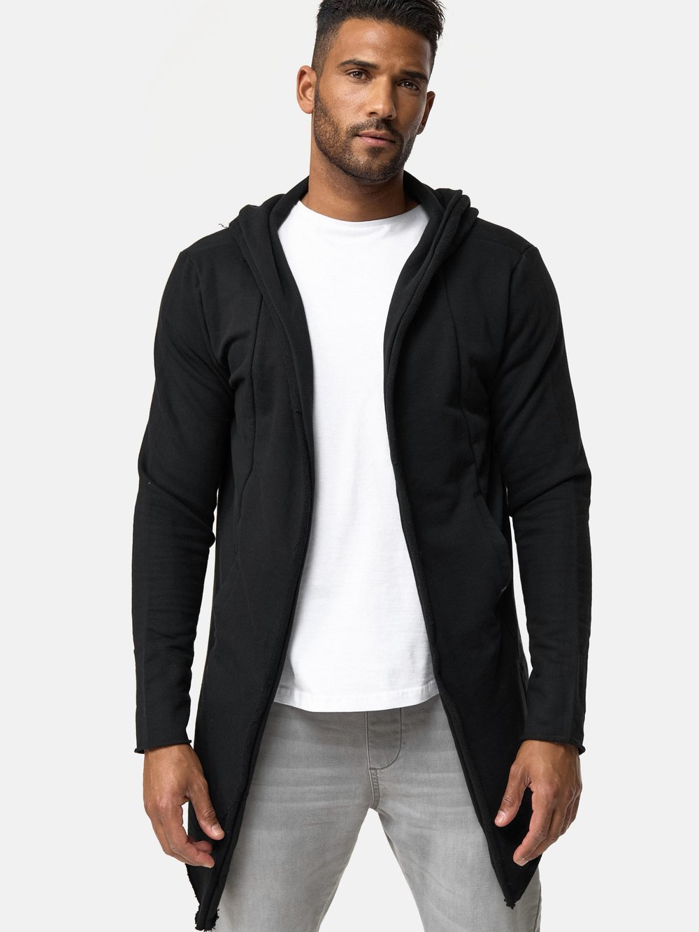 Indicode Sweatjacke Herren Baumwolle