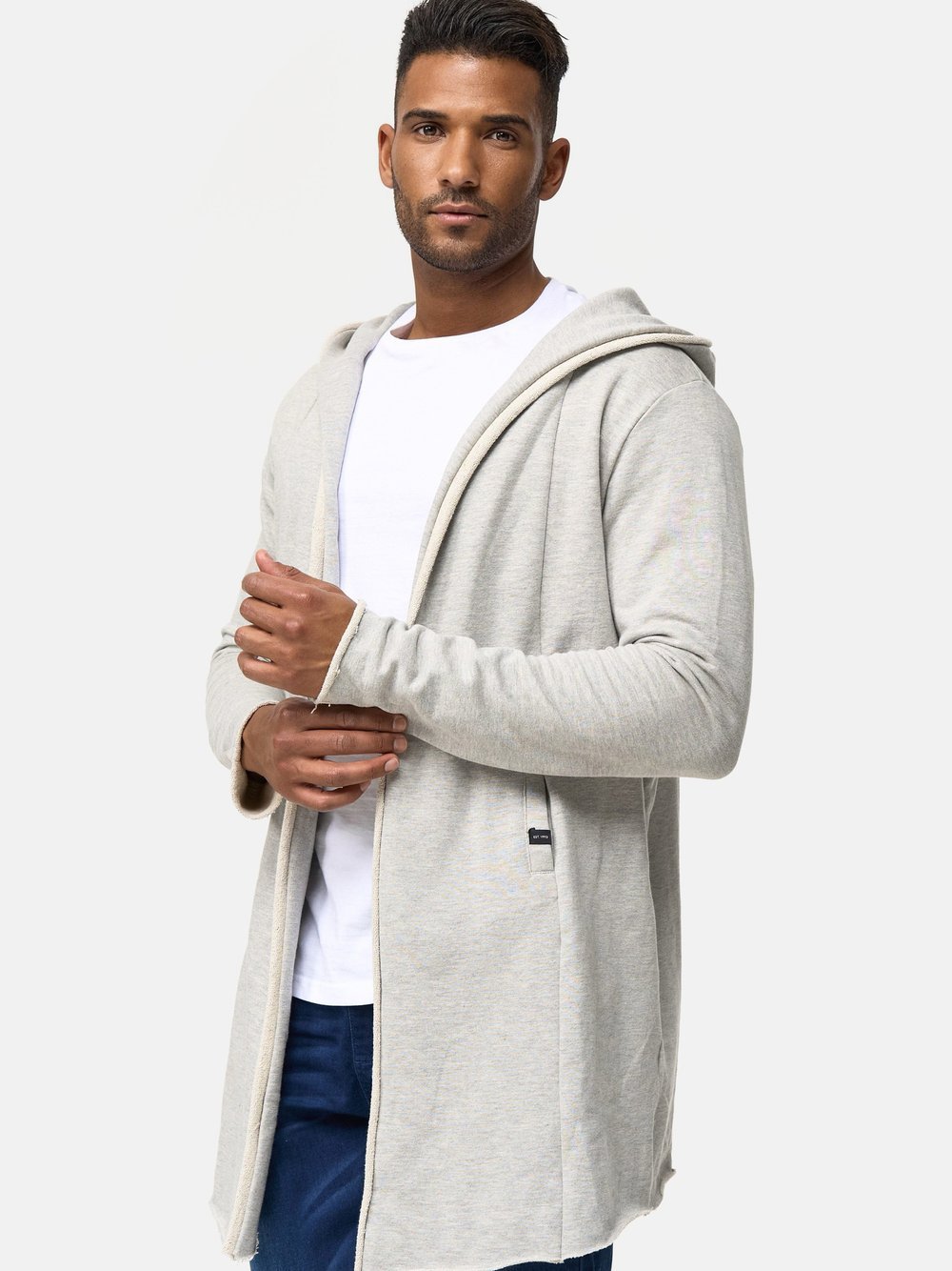 Indicode Sweatjacke Herren Baumwolle
