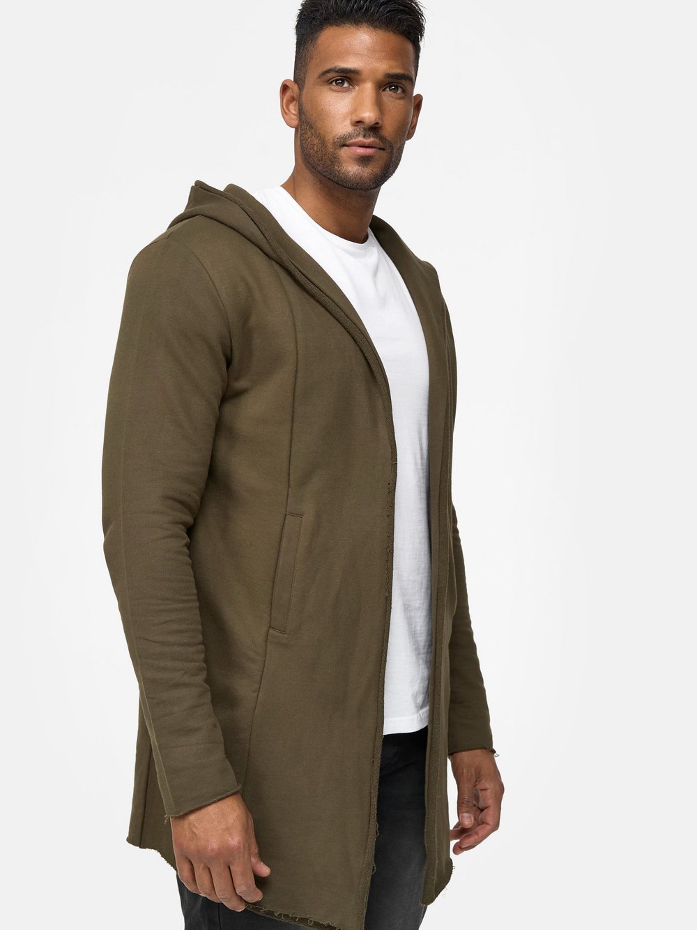 Indicode Sweatjacke Herren Baumwolle
