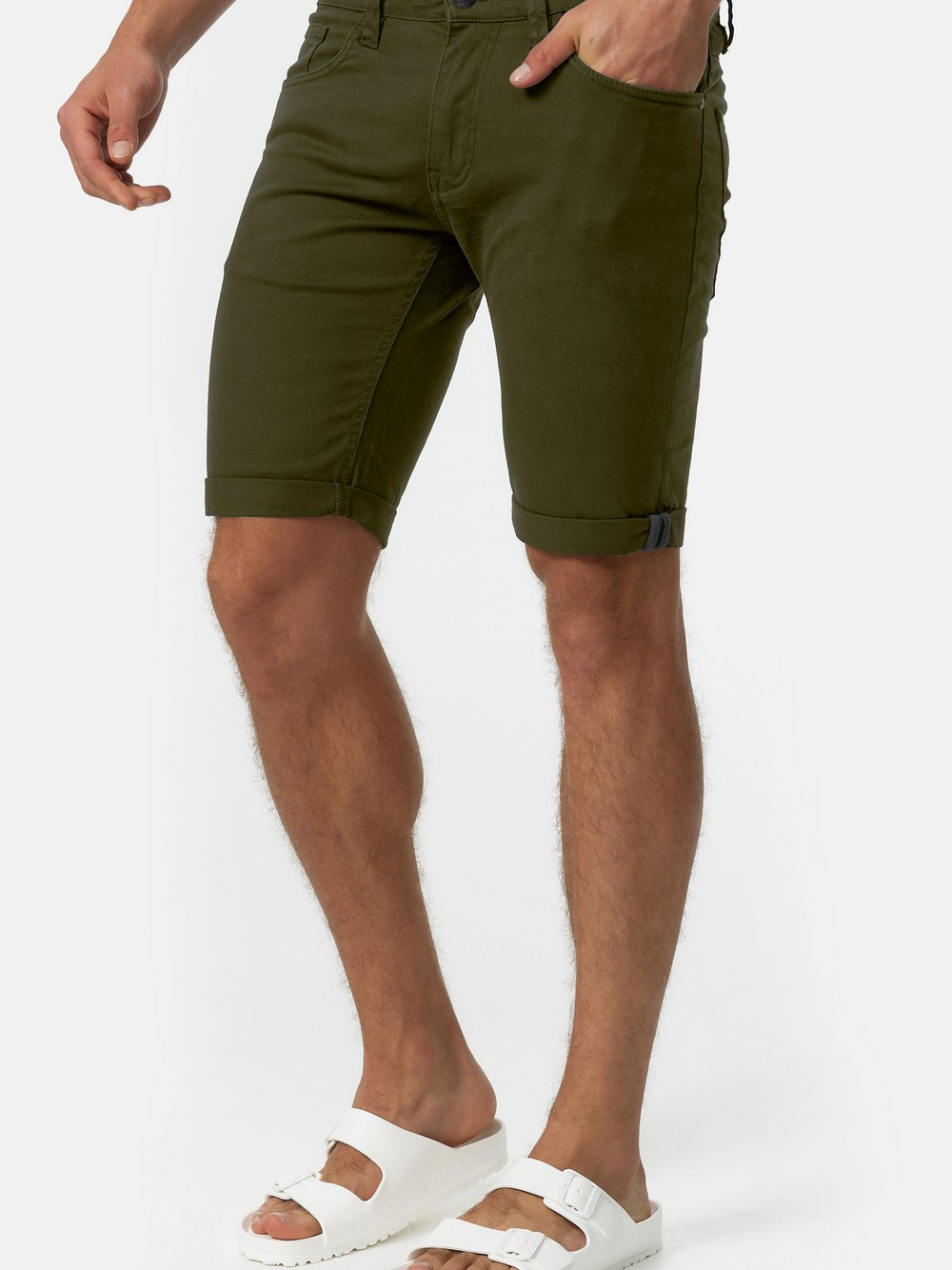 Indicode Shorts Jeans Herren Baumwolle