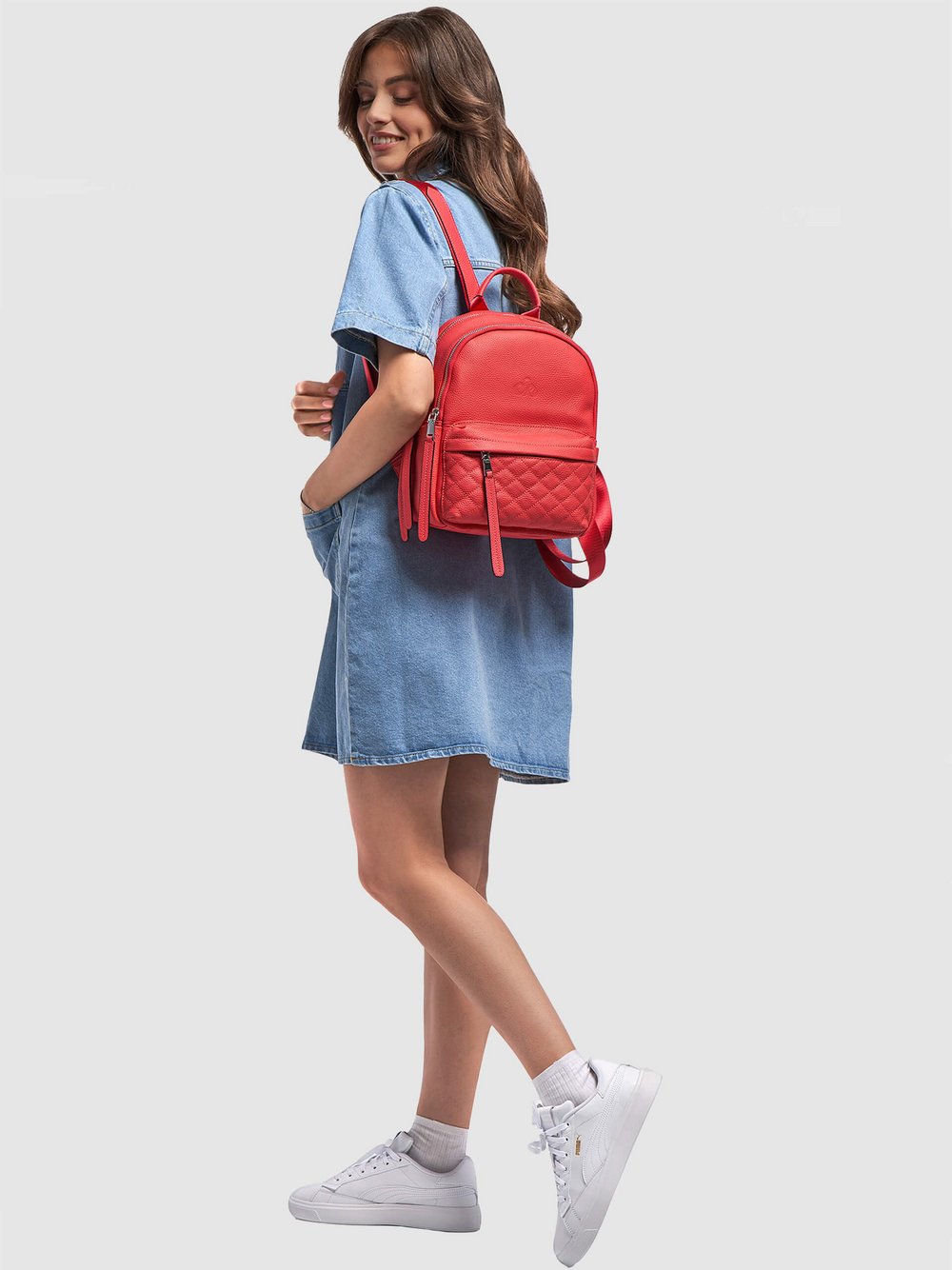 C`iel Cityrucksack Damen Leder