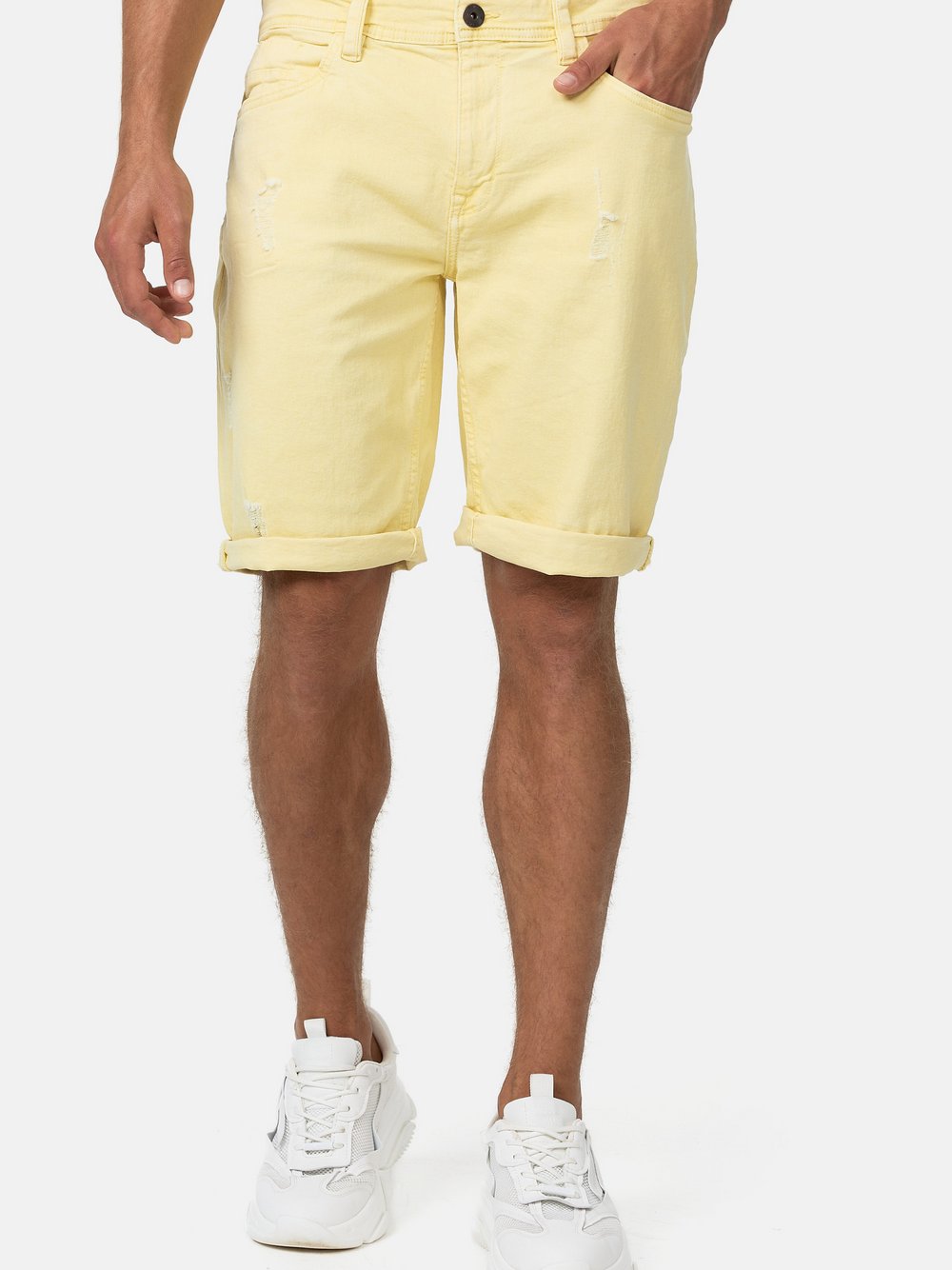 Indicode Shorts Jeans Herren Baumwolle