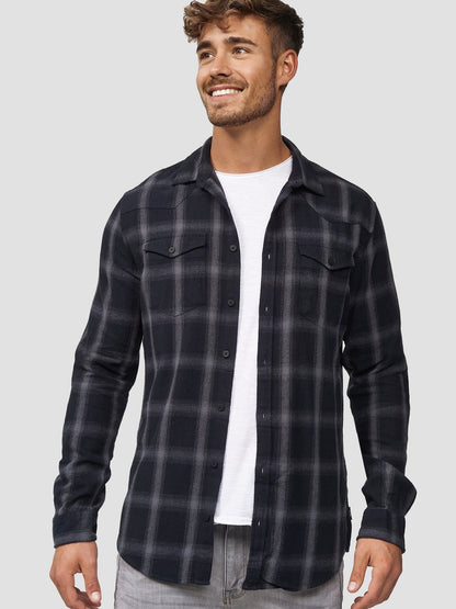 Indicode Hemd Langarm Herren Regular Fit Baumwolle