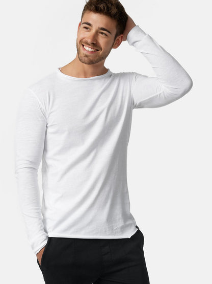 Indicode Langarmshirt Herren Baumwolle