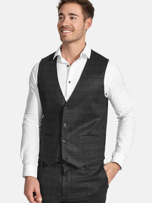 Jeff Anzugweste Herren Regular Fit