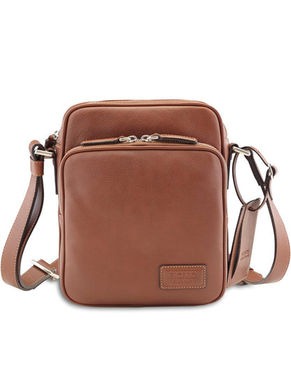 PICARD Umhängetasche Herren Leder strukturiert