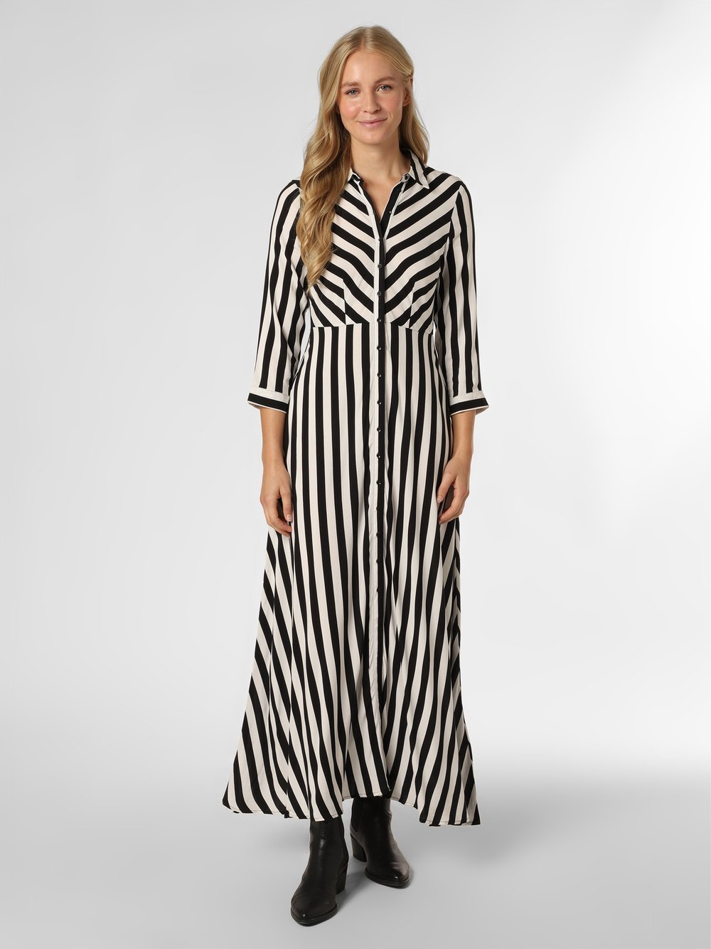 Y.A.S Kleid Damen Viskose gestreift