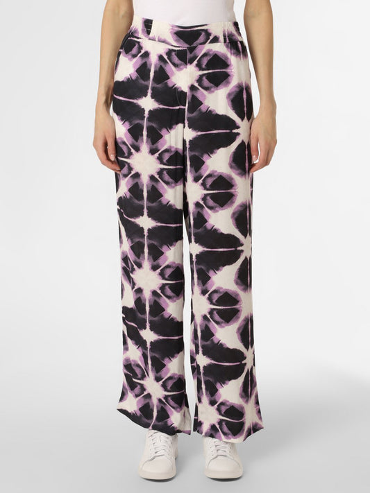 Esprit Collection Hose Damen Viskose gemustert