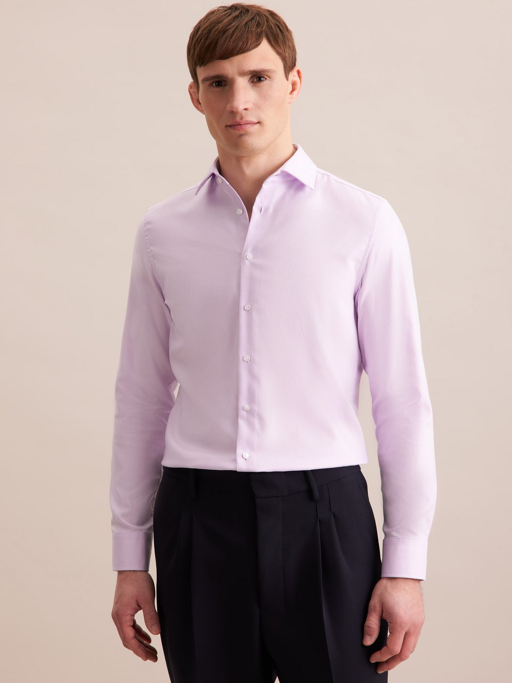 Seidensticker Business Hemd Herren Slim Fit Baumwolle