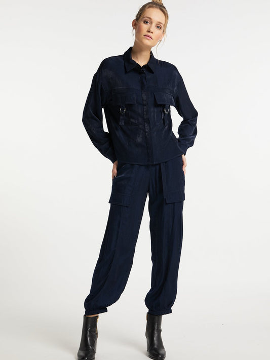 Dreimaster Bluse Damen Viskose