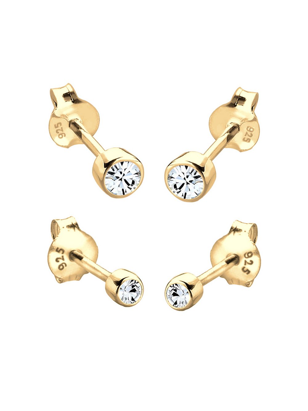 Elli Ohrringe Damen Sterlingsilber roségold