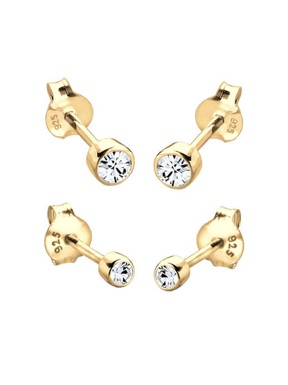 Elli Ohrringe Damen Sterlingsilber roségold