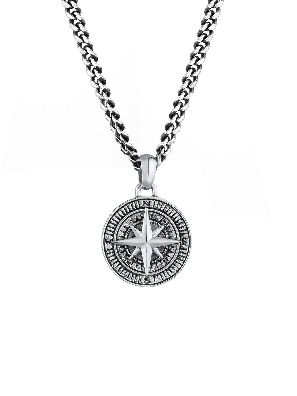 KUZZOI Halskette Herren Sterlingsilber