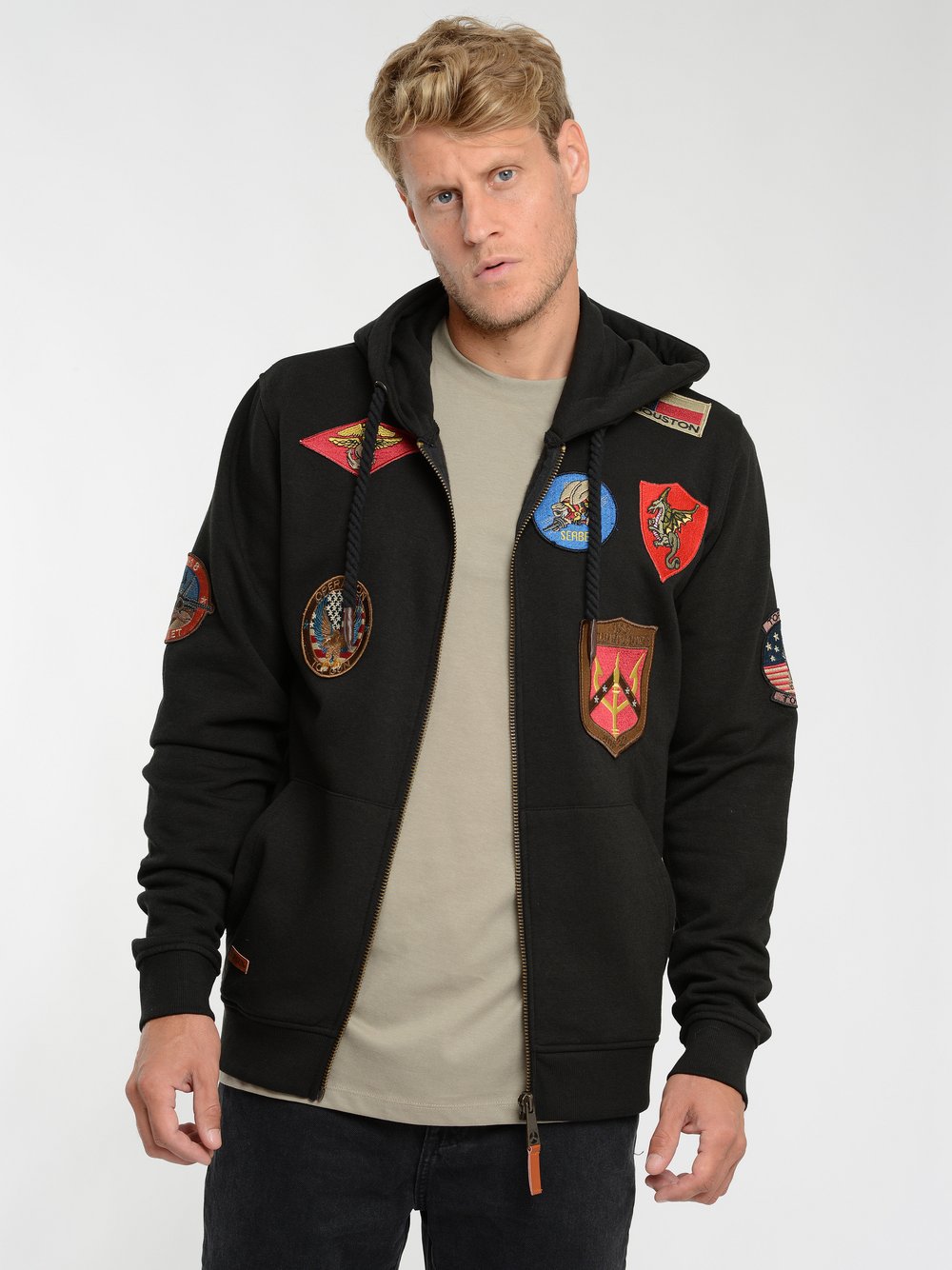Topgun Sweatjacke Herren Baumwolle