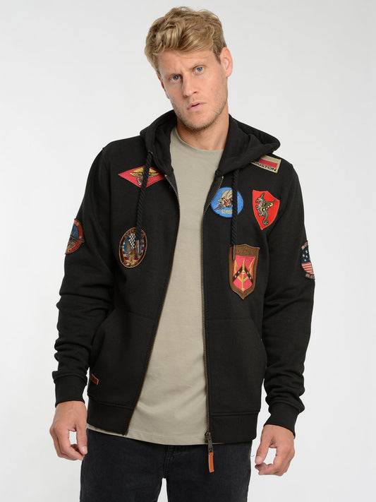 Topgun Sweatjacke Herren Baumwolle
