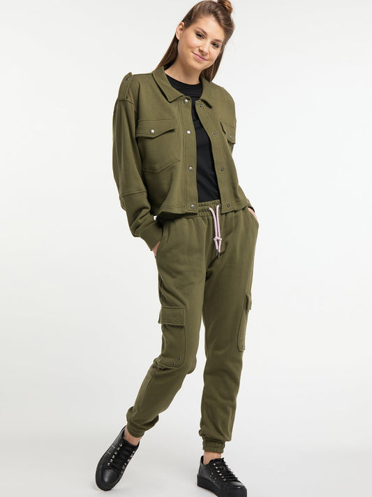 MyMo Sweatjacke Damen Baumwolle