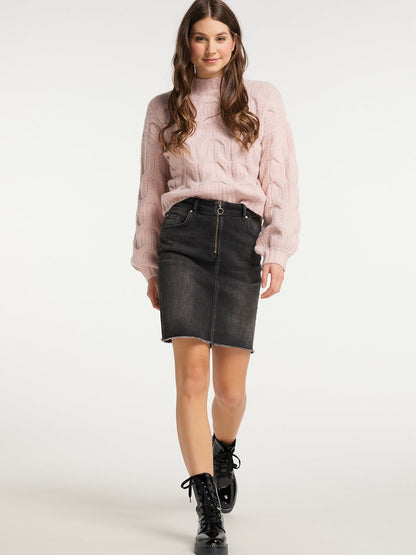 MyMo Strickpullover Damen gemustert