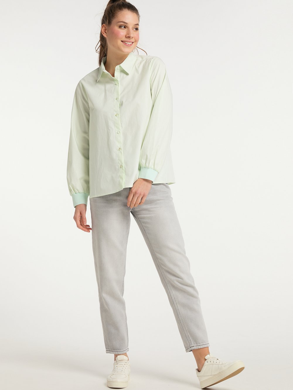 MyMo Bluse Damen Baumwolle