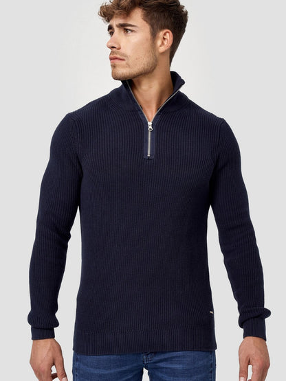 Indicode Strickpullover Herren Baumwolle