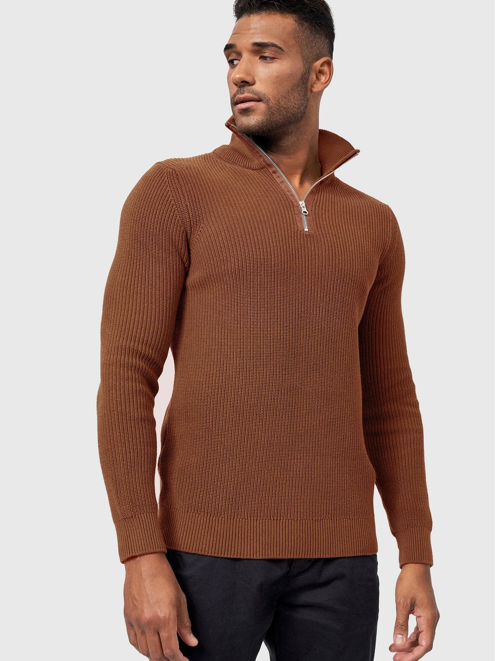 Indicode Strickpullover Herren Baumwolle