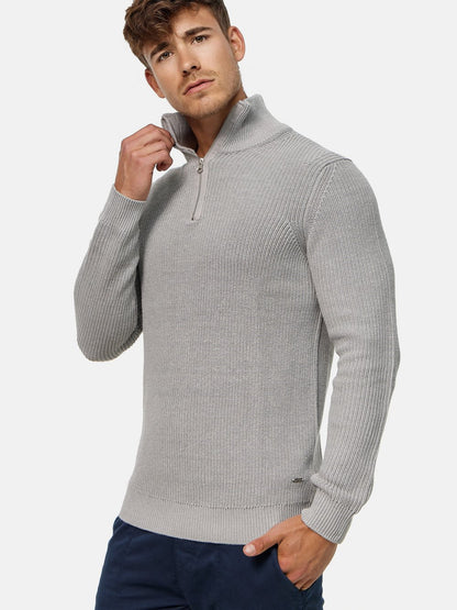 Indicode Strickpullover Herren Baumwolle