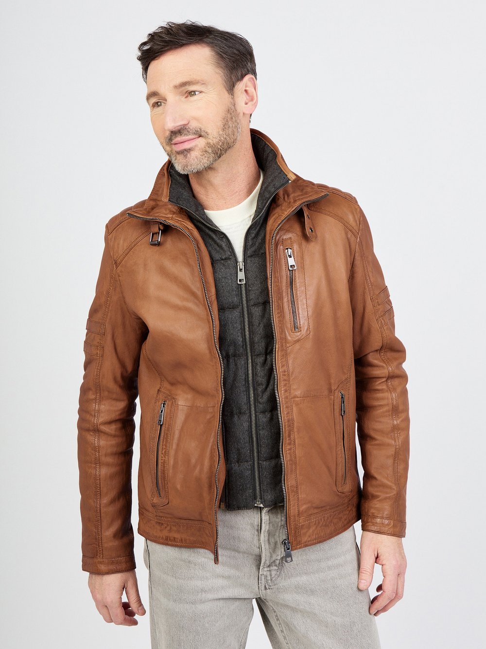 JCC Lederjacke Herren