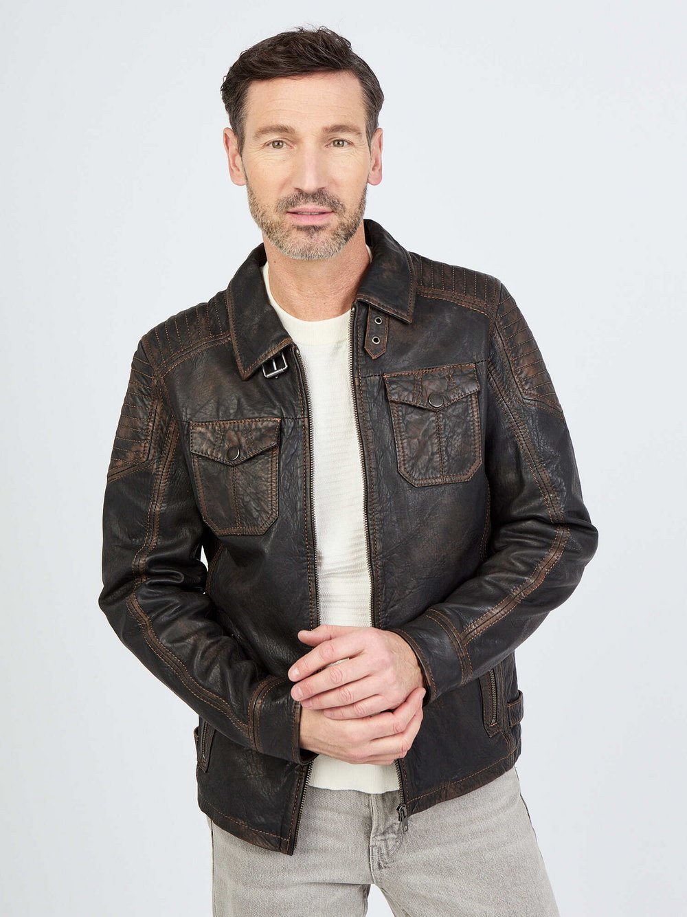 JCC Lederjacke Herren