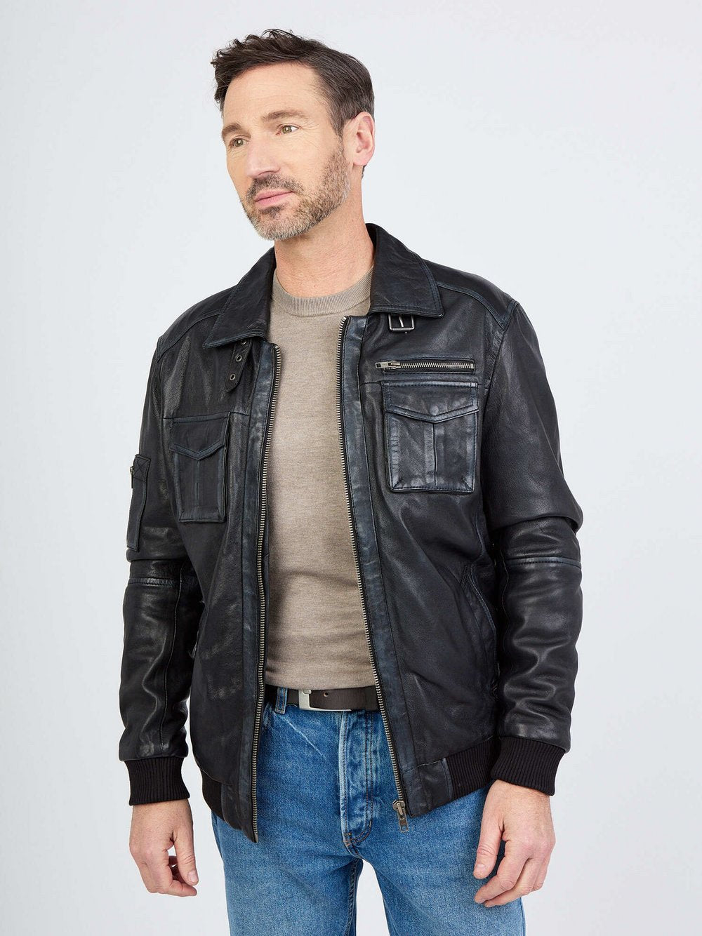 JCC Lederblouson Herren