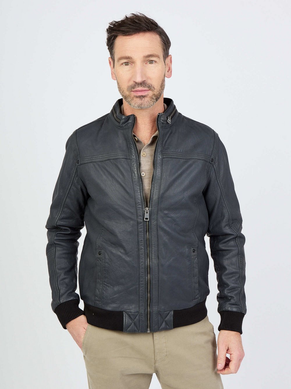 JCC Lederblouson Herren