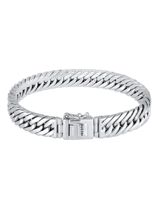 KUZZOI Armband Herren Sterlingsilber