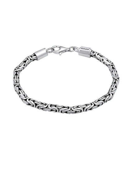 KUZZOI Armband Herren Sterlingsilber