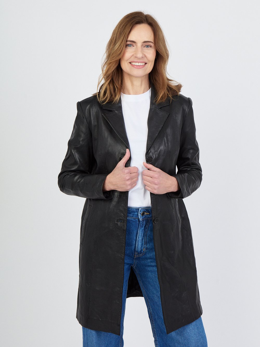 JCC Ledermantel Damen