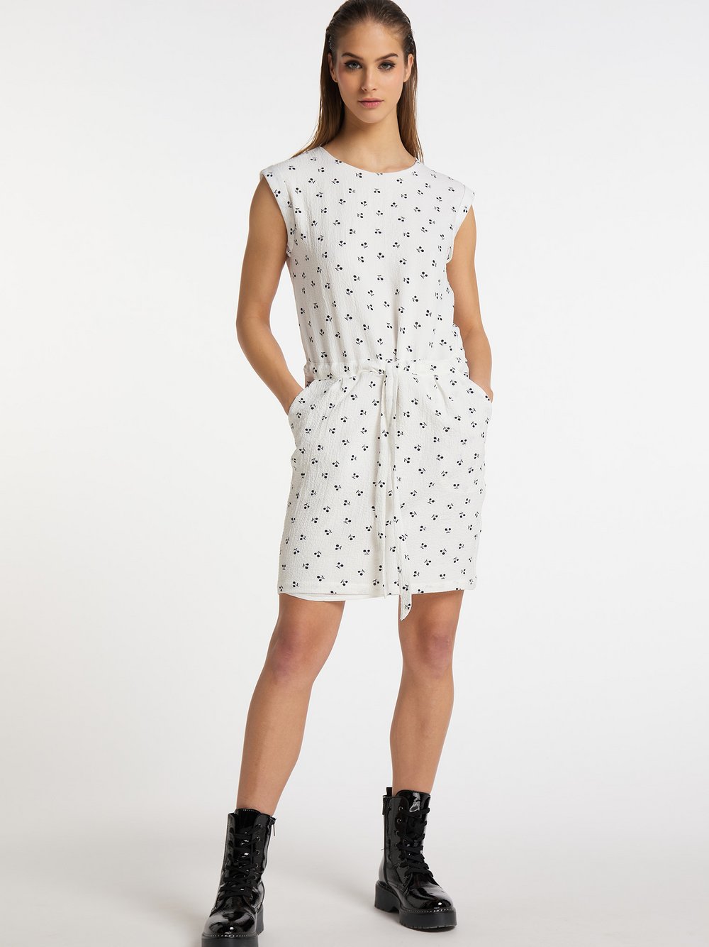 MyMo Kleid Damen gemustert